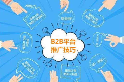 B2B平台推广技巧-让网络营销更上一个台阶!